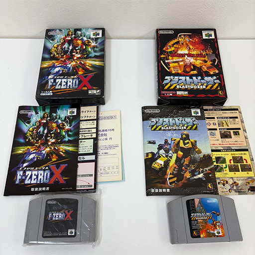 Nintendo64 任天堂 F ZEROX ブラストドーザー ゲームソフト